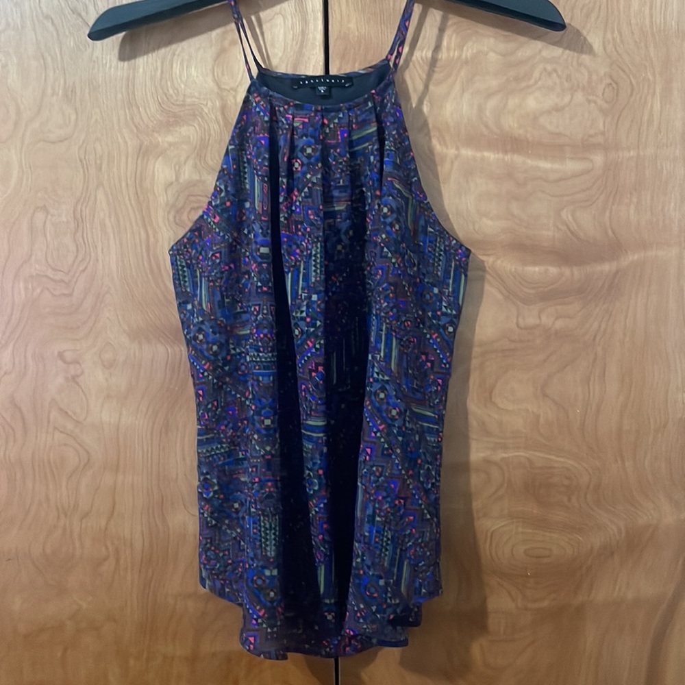 Sanctuary Pattern Halter Racerback Tank - Picture 3 of 4